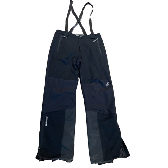 Cloudveil Zero-G Snow Ski Pant Men's Size Large Black Suspenders Heavyweight - Picture 1 of 16